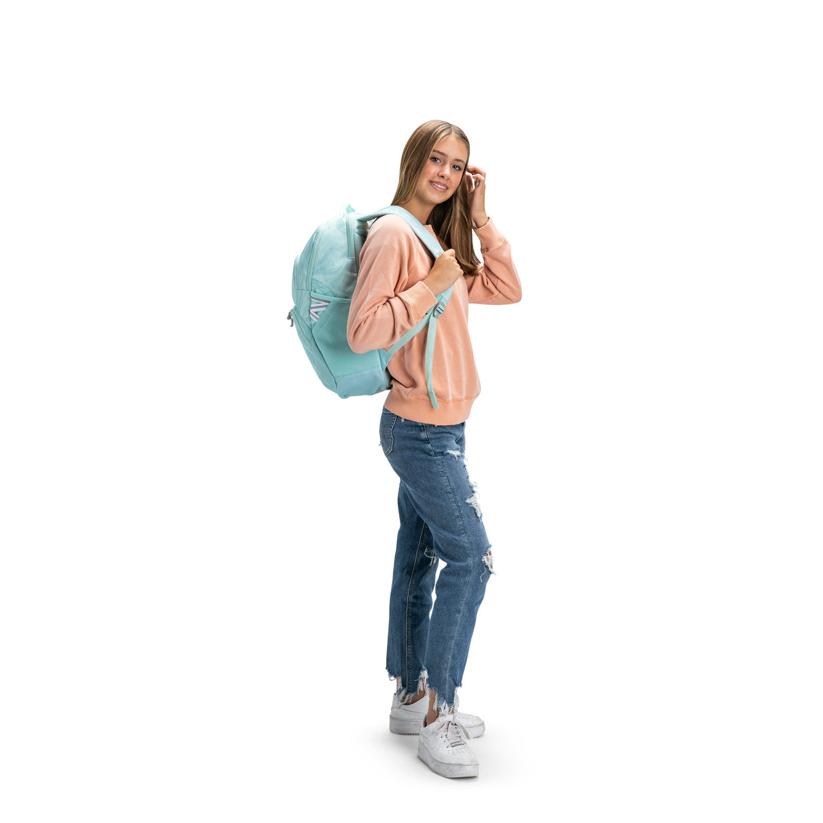 High Sierra BTS Swoop SG Backpack in the color Marble.