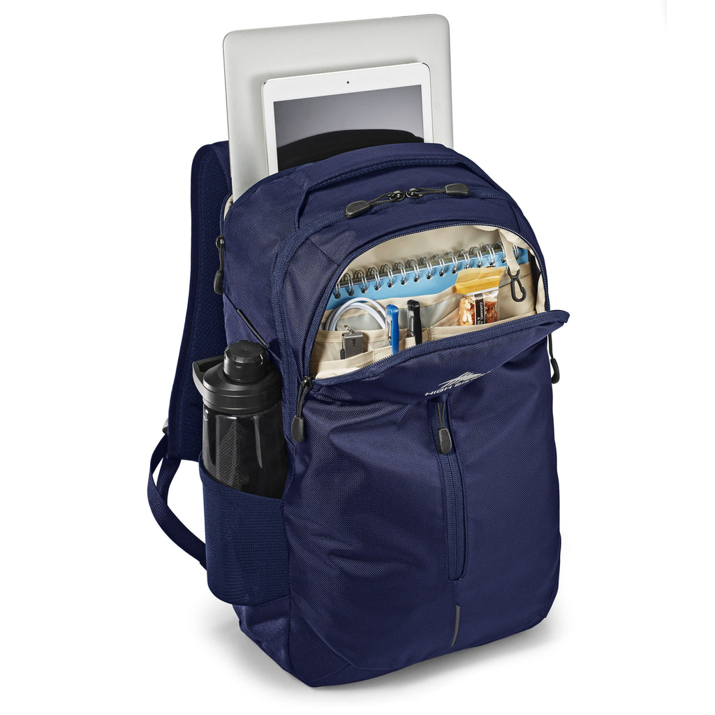 High Sierra BTS Swerve Pro Backpack in the color True Navy.