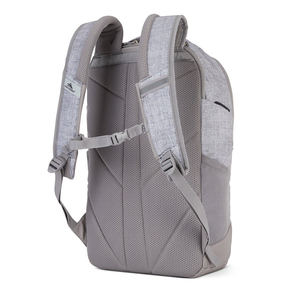 High Sierra BTS Swerve Pro Backpack in the color Silver Heather.