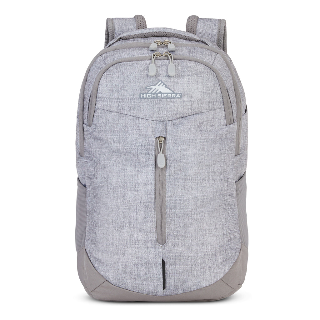 High Sierra BTS Swerve Pro Backpack in the color Silver Heather.