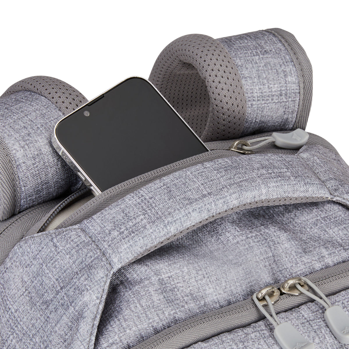 High Sierra BTS Swerve Pro Backpack in the color Silver Heather.