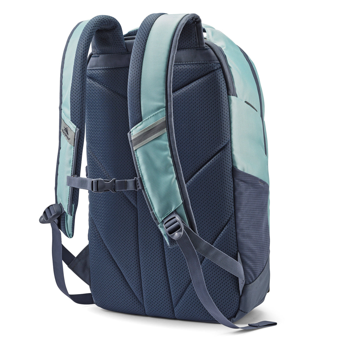 High Sierra BTS Swerve Pro Backpack in the color Blue Haze/Grey Blue.