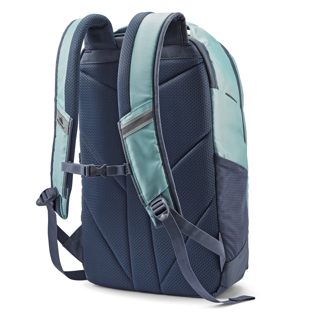High Sierra BTS Swerve Pro Backpack in the color Blue Haze/Grey Blue.