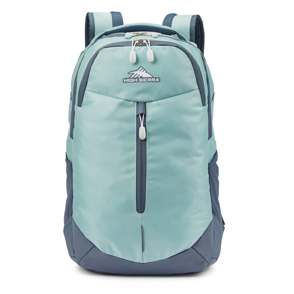 High Sierra BTS Swerve Pro Backpack in the color Blue Haze/Grey Blue.