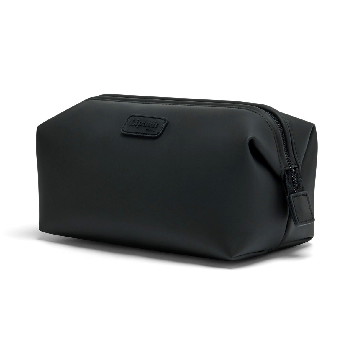 Lipault Lost in Berlin Small Toiletry Kit, Black, Front 3/4 Image