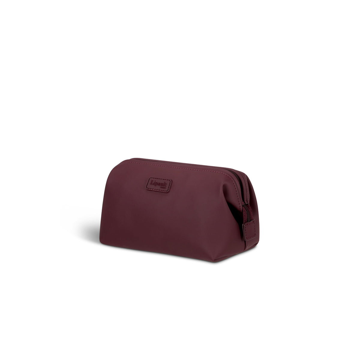 Lipault Lost in Berlin Small Toiletry Kit, Bordeaux, Front 3/4 Image