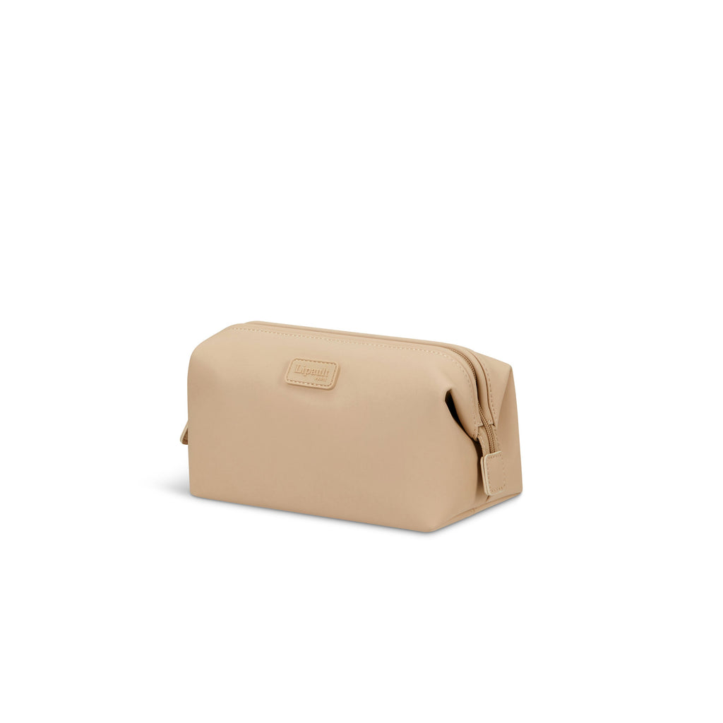 Lipault Toiletry Kit Small in the color Iced Latte.