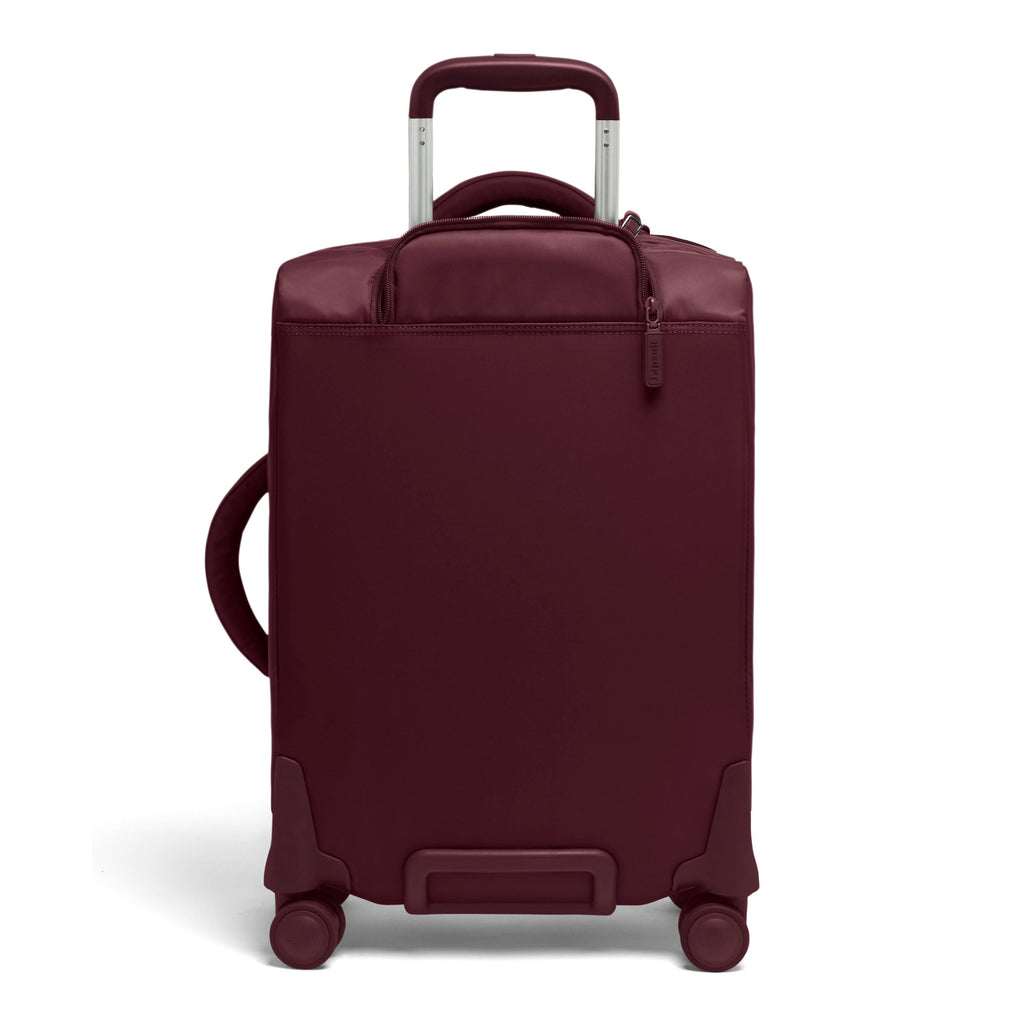 Lipault Plume Cabin Spinner in the color Bordeaux.
