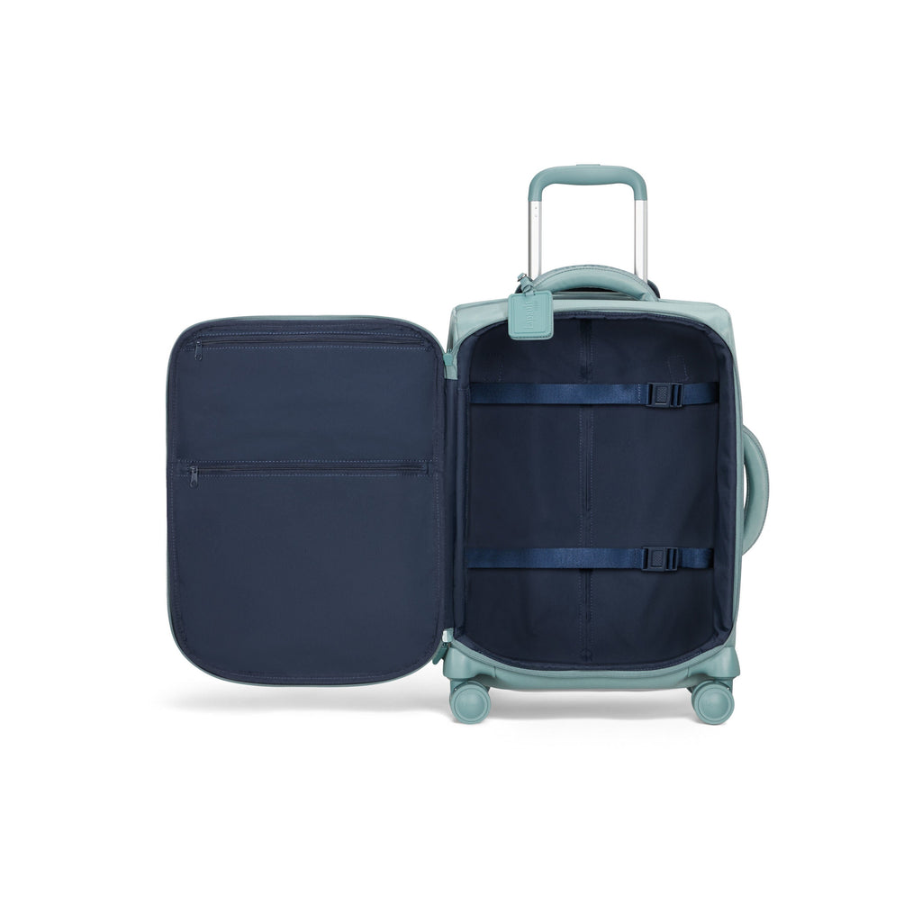 Lipault Plume Cabin Spinner in the color Blue Tides.