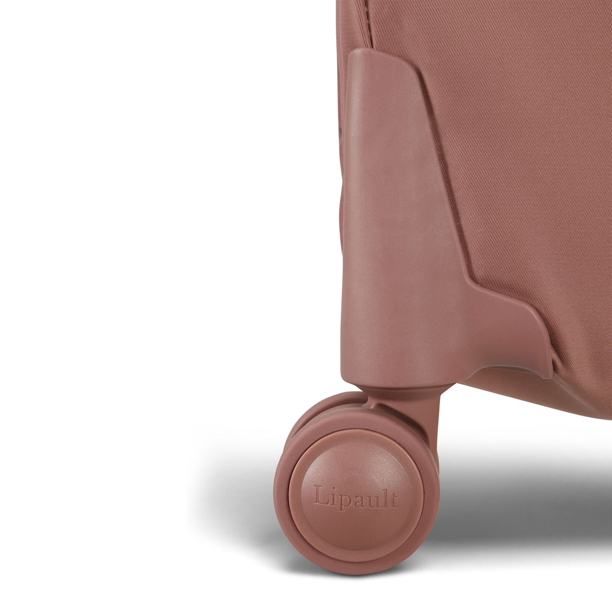 Lipault Plume Cabin Spinner in the color Rosewood.