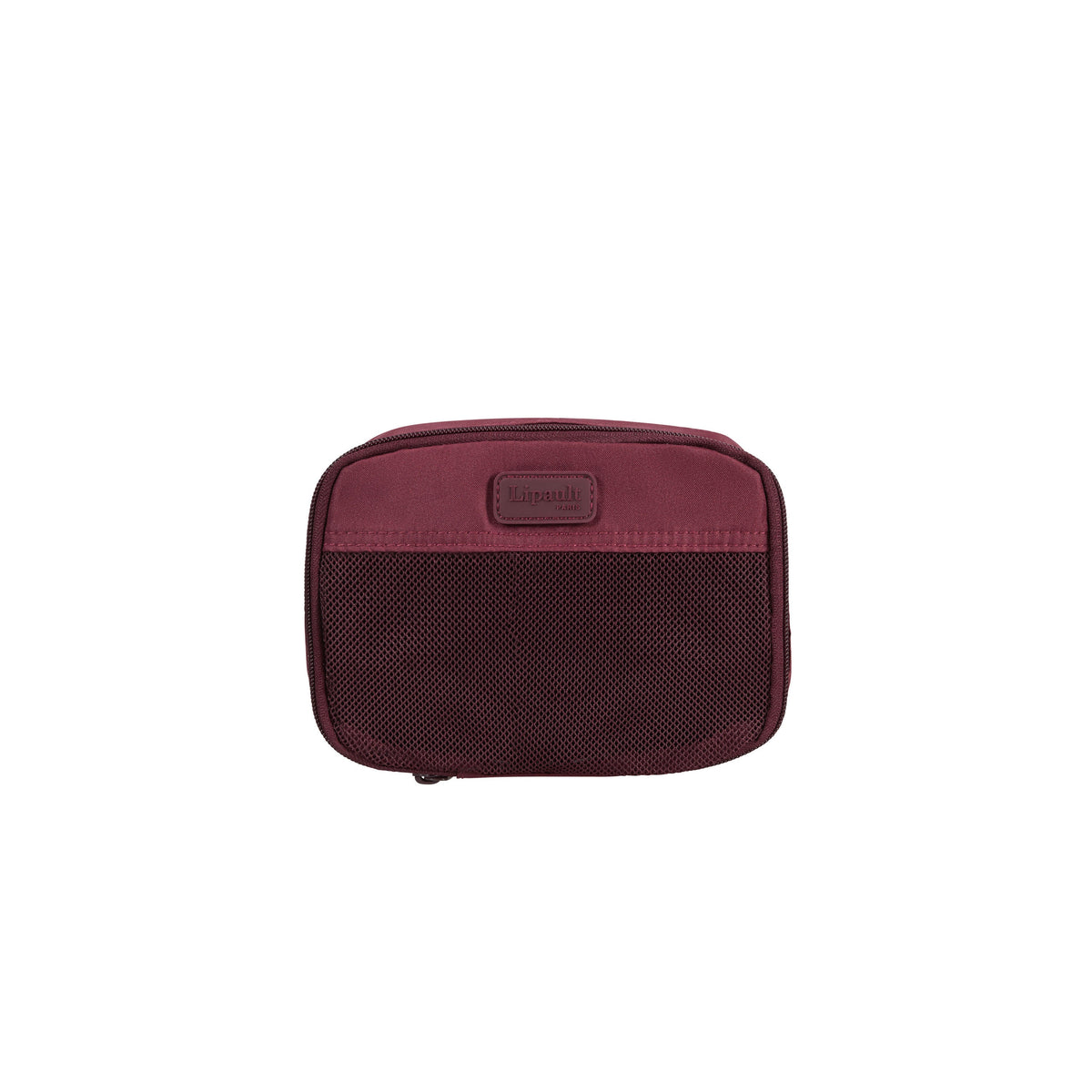 Lipault Travel Accessories 3 Piece Packing Cubes in the color Bordeaux.