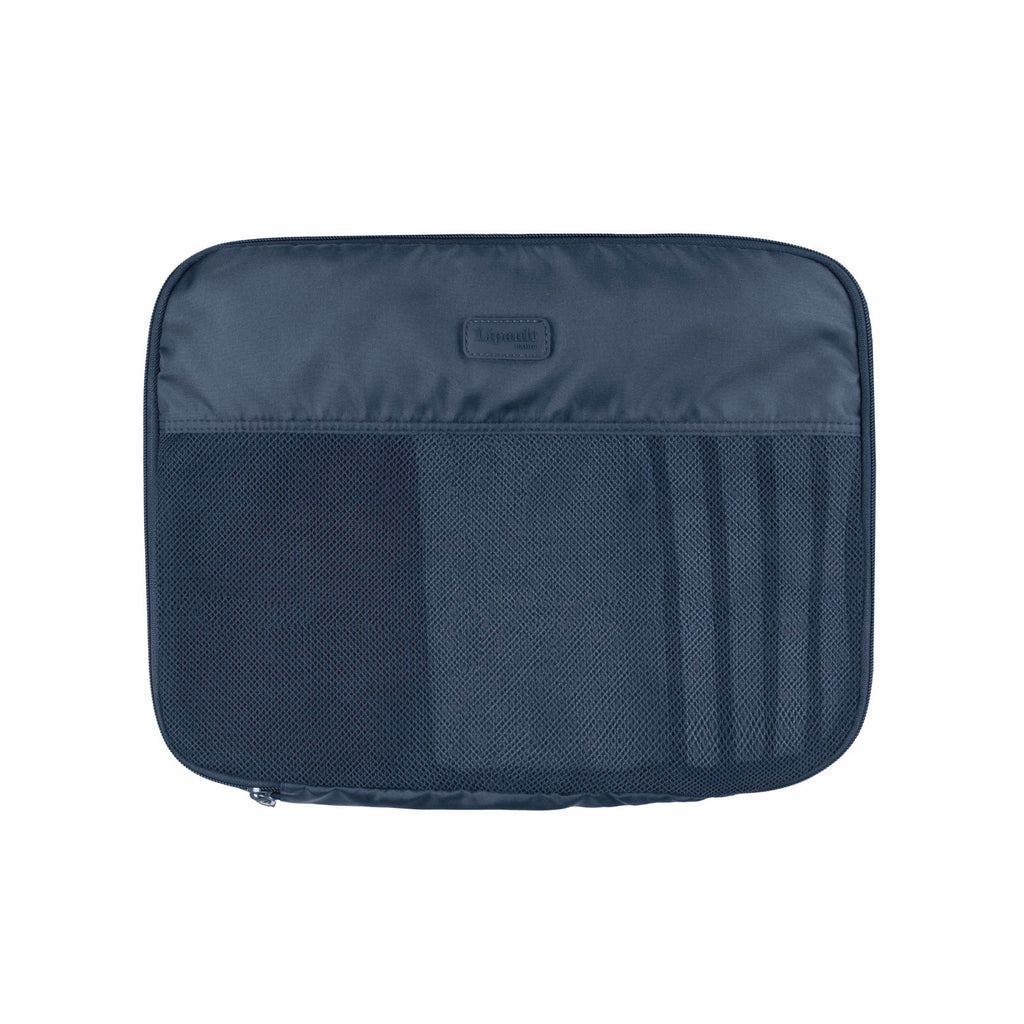 Lipault Travel Accessories 3 Piece Packing Cubes in the color Navy.