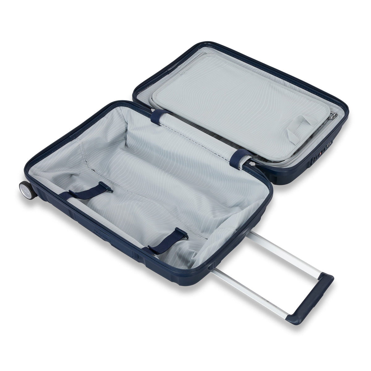 Samsonite Outline Pro Spinner Carry-On™ in the color Midnight Blue.