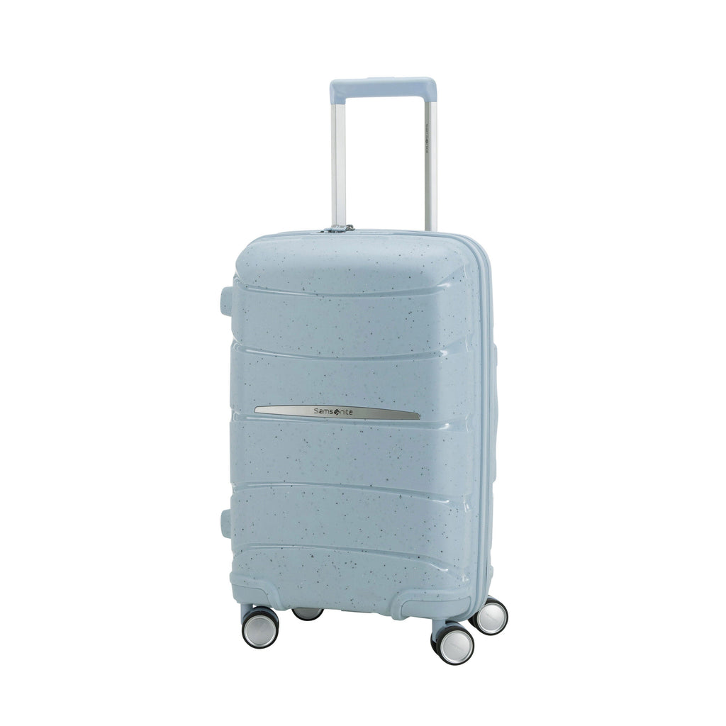 Samsonite Outline Pro Spinner Carry-On™ in the color Translucent Blue.
