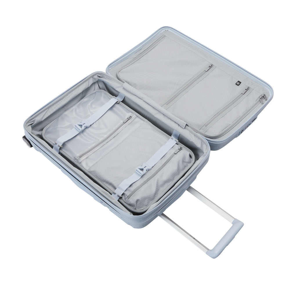Samsonite Outline Pro Spinner Carry-On™ in the color Translucent Blue.
