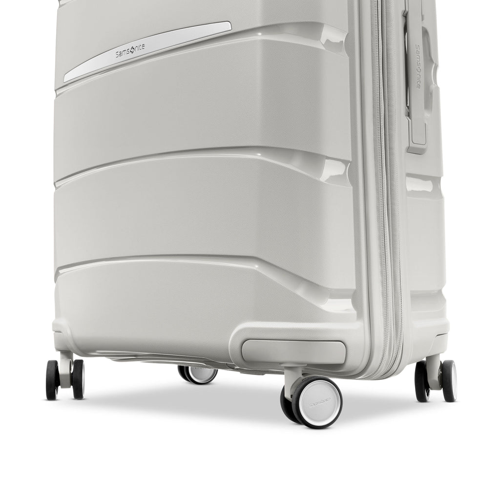 Samsonite Outline Pro Spinner Medium in the color Stone Grey.