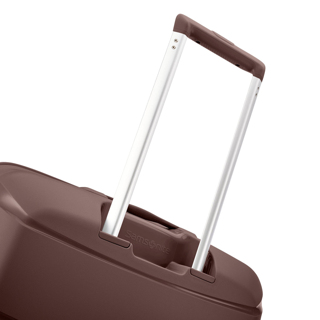 Samsonite Outline Pro Spinner Medium in the color Chocolate Mauve.