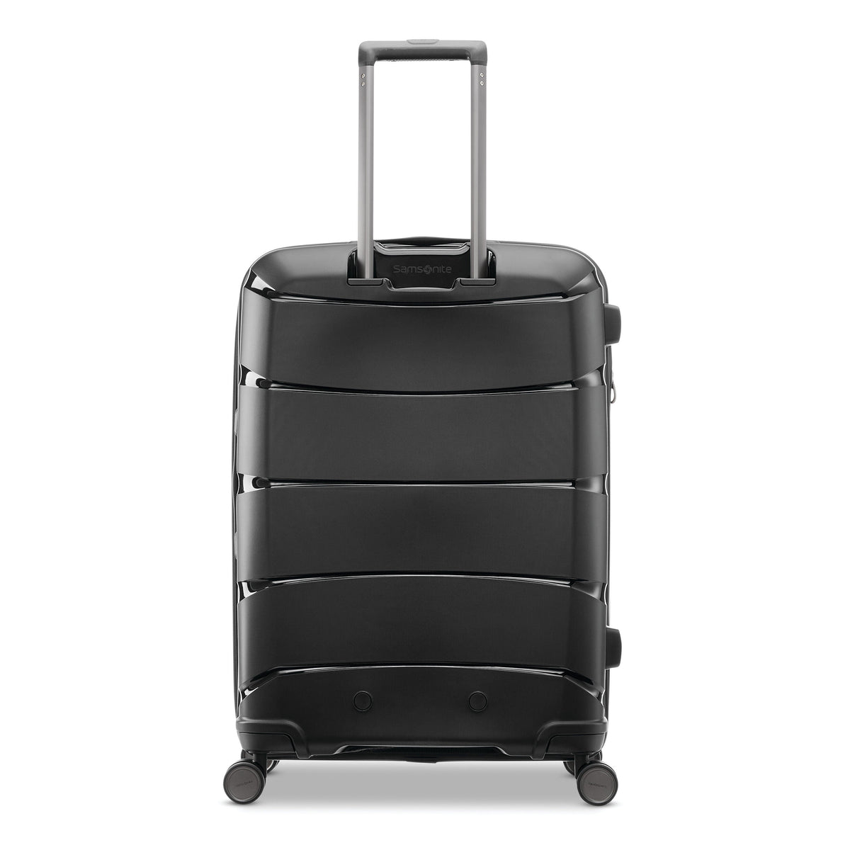 Samsonite Outline Pro Spinner Medium in the color Midnight Black.