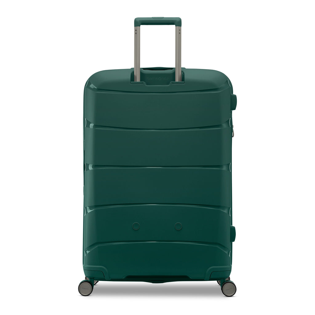 Samsonite Outline Pro Spinner Large in the color Emerald Green.