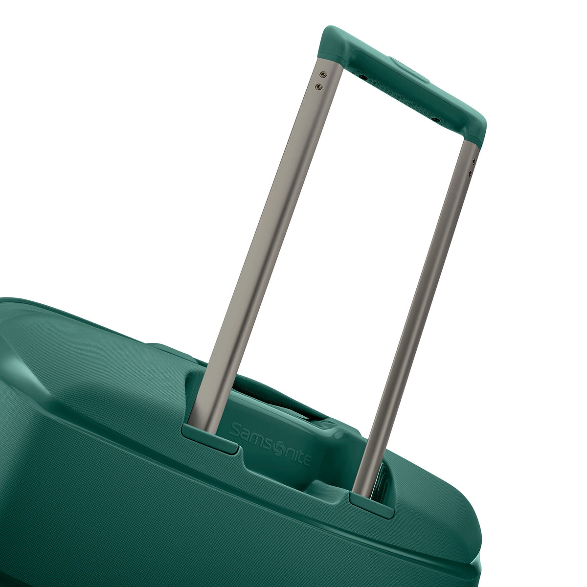 Samsonite Outline Pro Spinner Large in the color Emerald Green.
