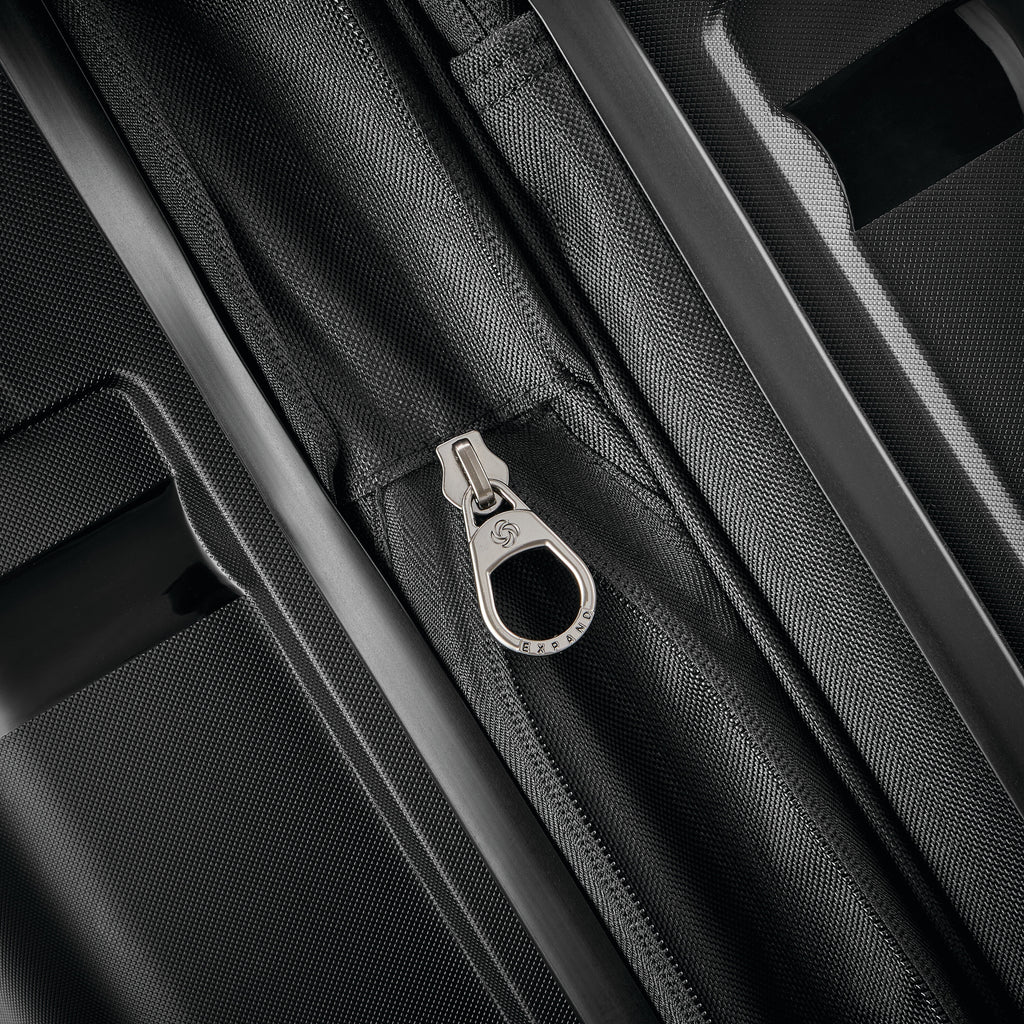 Samsonite Outline Pro Spinner Large in the color Midnight Black.