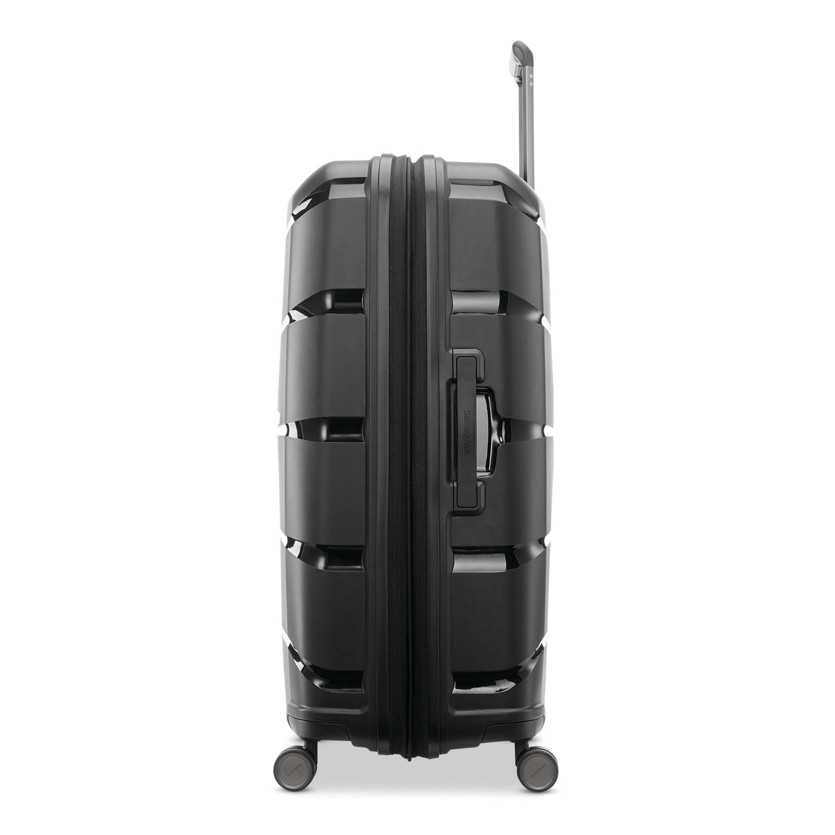 Samsonite Outline Pro Spinner Large in the color Midnight Black.