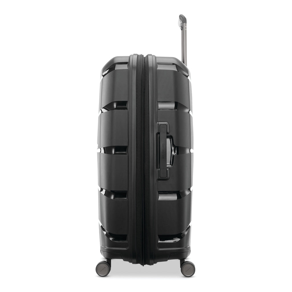 Samsonite Outline Pro Spinner Large in the color Midnight Black.