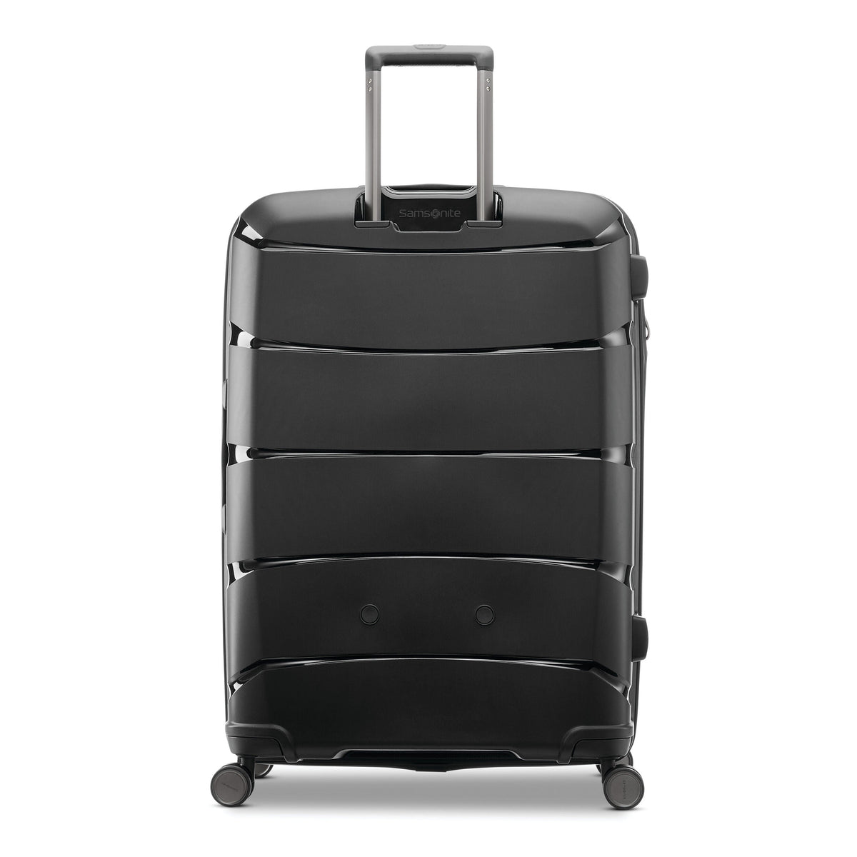 Samsonite Outline Pro Spinner Large in the color Midnight Black.