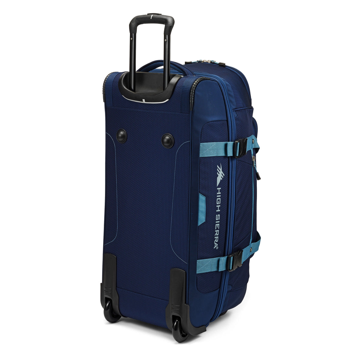 High Sierra Fairlead 28" Drop Bottom Duffle in the color True Navy/Graphite Blue.