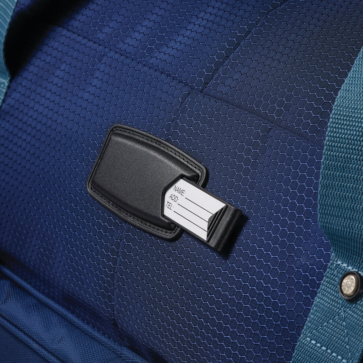 High Sierra Fairlead 34" Drop Bottom Duffle in the color True Navy/Graphite Blue.
