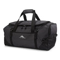 High Sierra Fairlead Convertible Duffle in the color Mercury/Black.