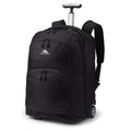 High Sierra Freewheel Pro Wheeled Backpack in the color Black.