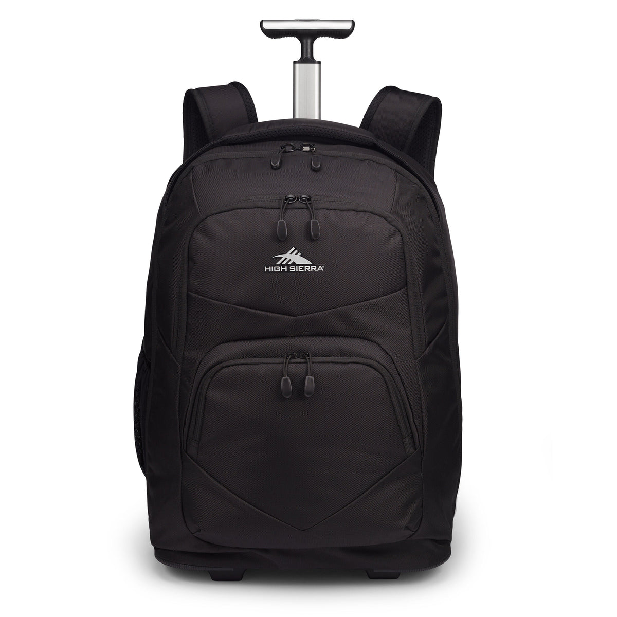 High Sierra Freewheel Pro Wheeled Backpack in the color Black.