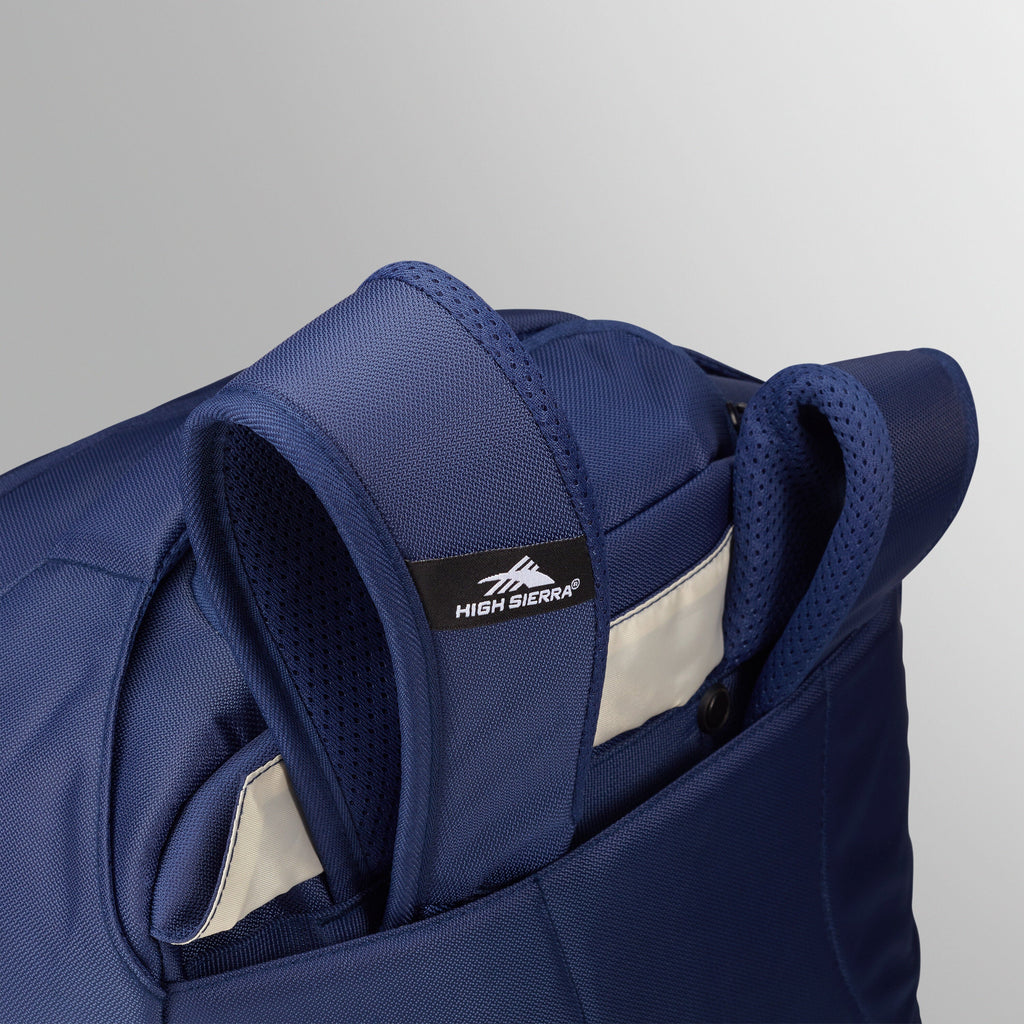 High Sierra Freewheel Pro Wheeled Backpack in the color True Navy.