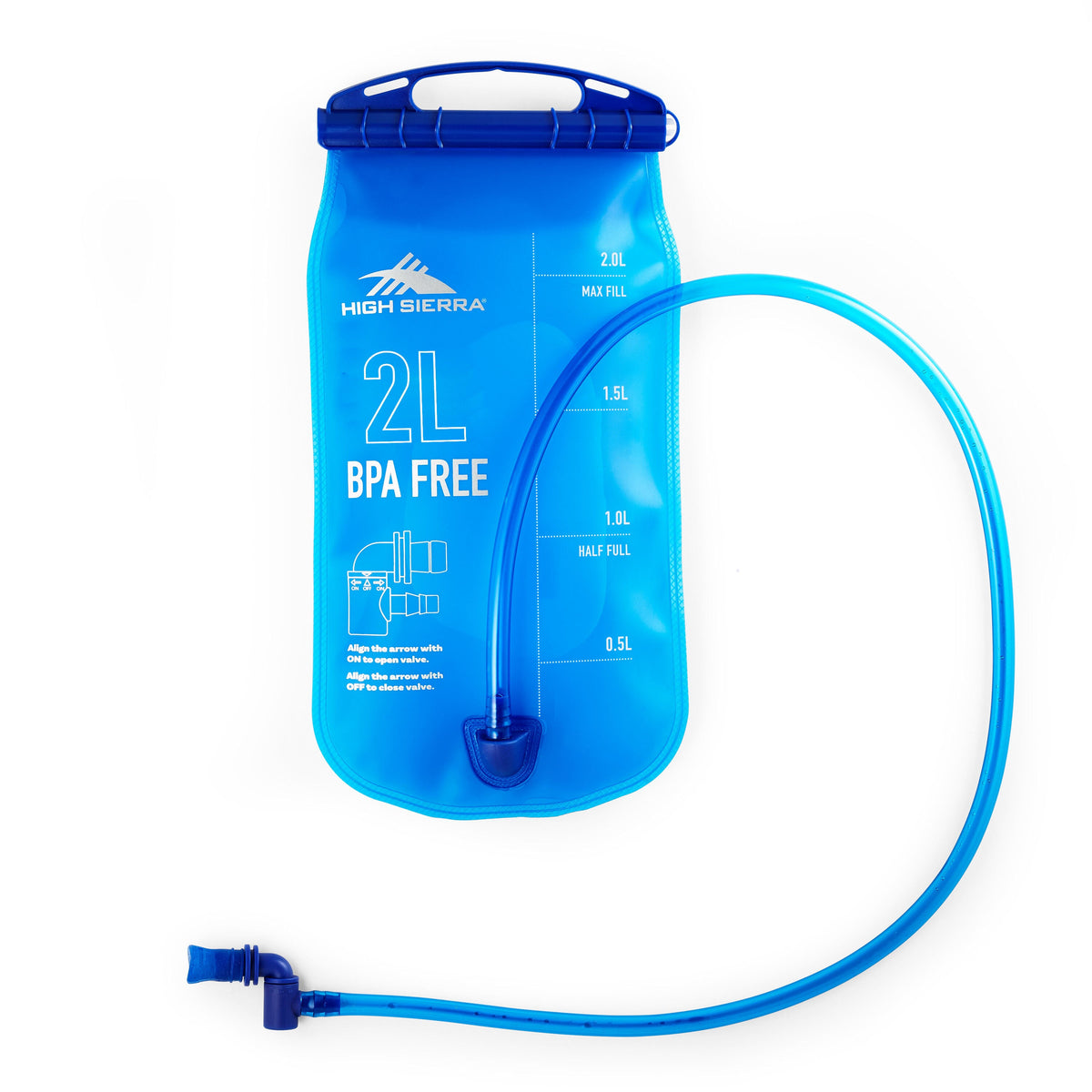 High Sierra Hydrahike 2.0 4L Chill Hydration Pack in the color Grey Blue.