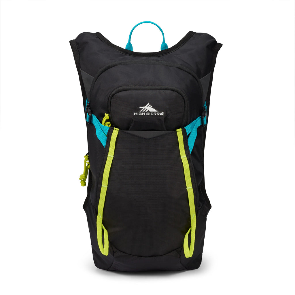High Sierra Hydrahike 2.0 8L Chill Hydration Pack in the color Black.