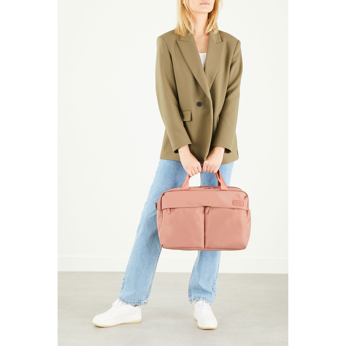 Lipault City Plume 24H Bag in the color Rosewood.