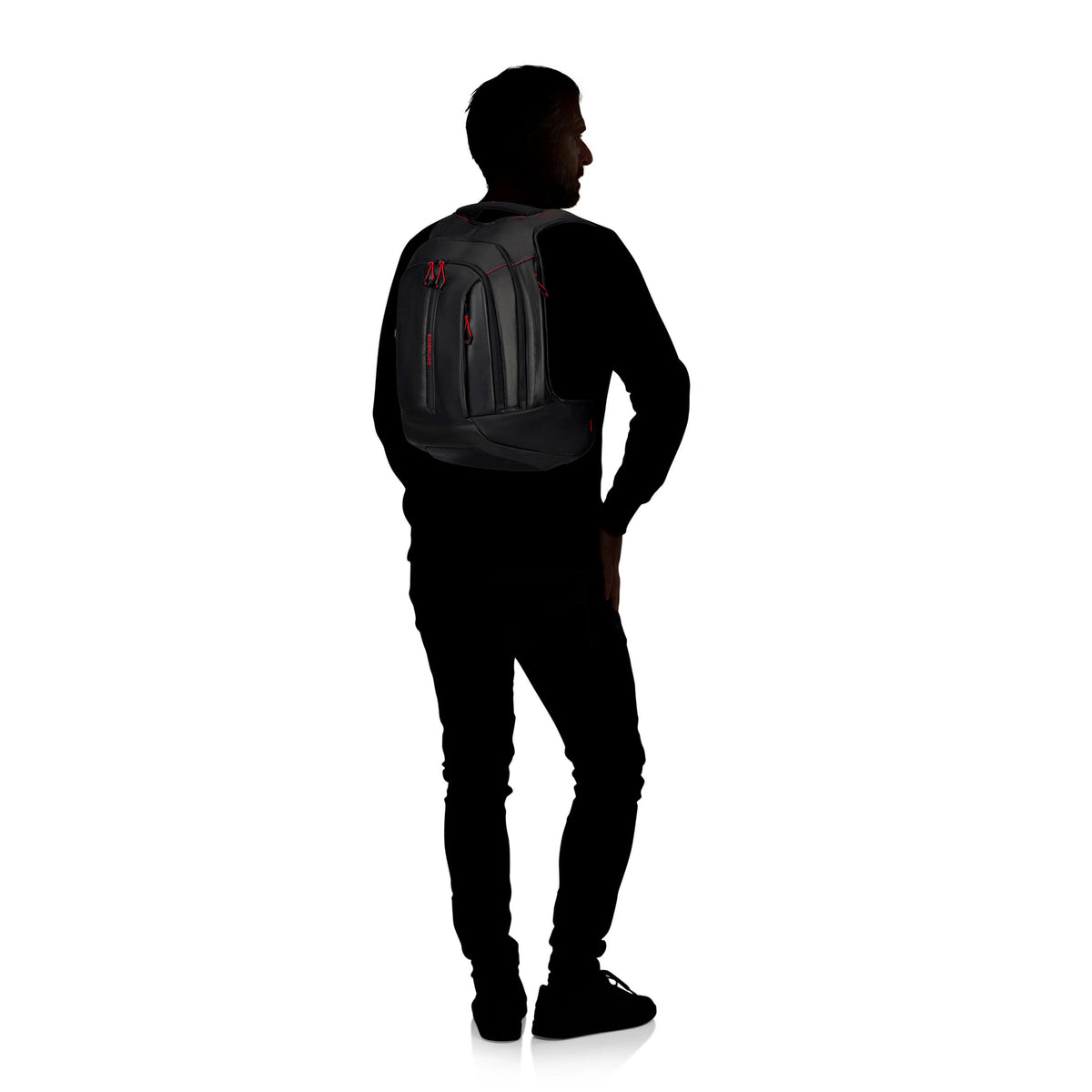 Samsonite EcoDiver Laptop Backpack (Medium) in the color Black.