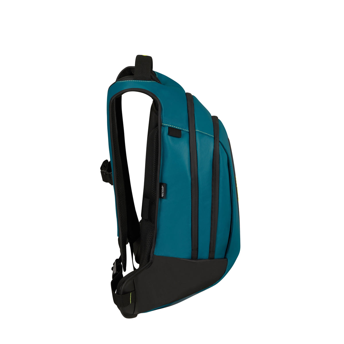 Samsonite Prodiver Laptop Backpack (Medium) in the color Petrol Blue/Lime.