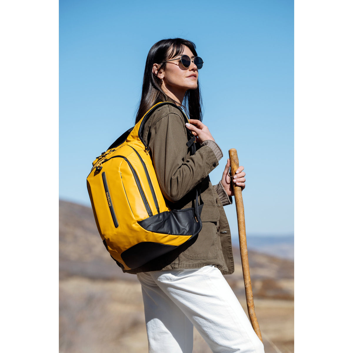 Samsonite EcoDiver Laptop Backpack (Large) in the color Yellow.
