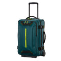 Samsonite Prodiver Wheeled Duffle (55/20) in the color Dark Teal/Lime.