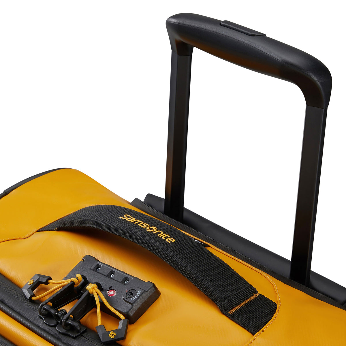 Samsonite Prodiver Wheeled Duffle Backpack (55/20) in the color Yellow.