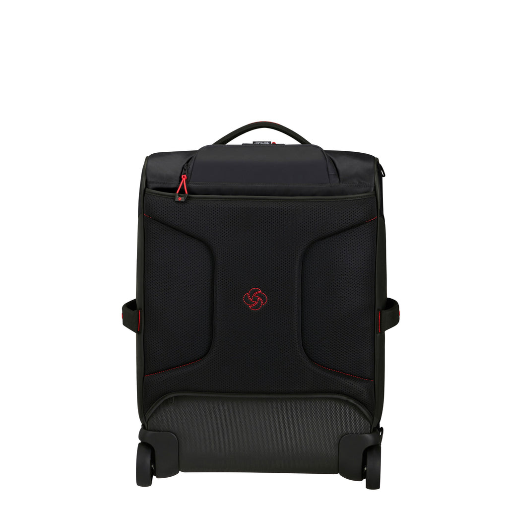 Samsonite EcoDiver Wheeled Duffle Backpack (55/20) in the color Black.