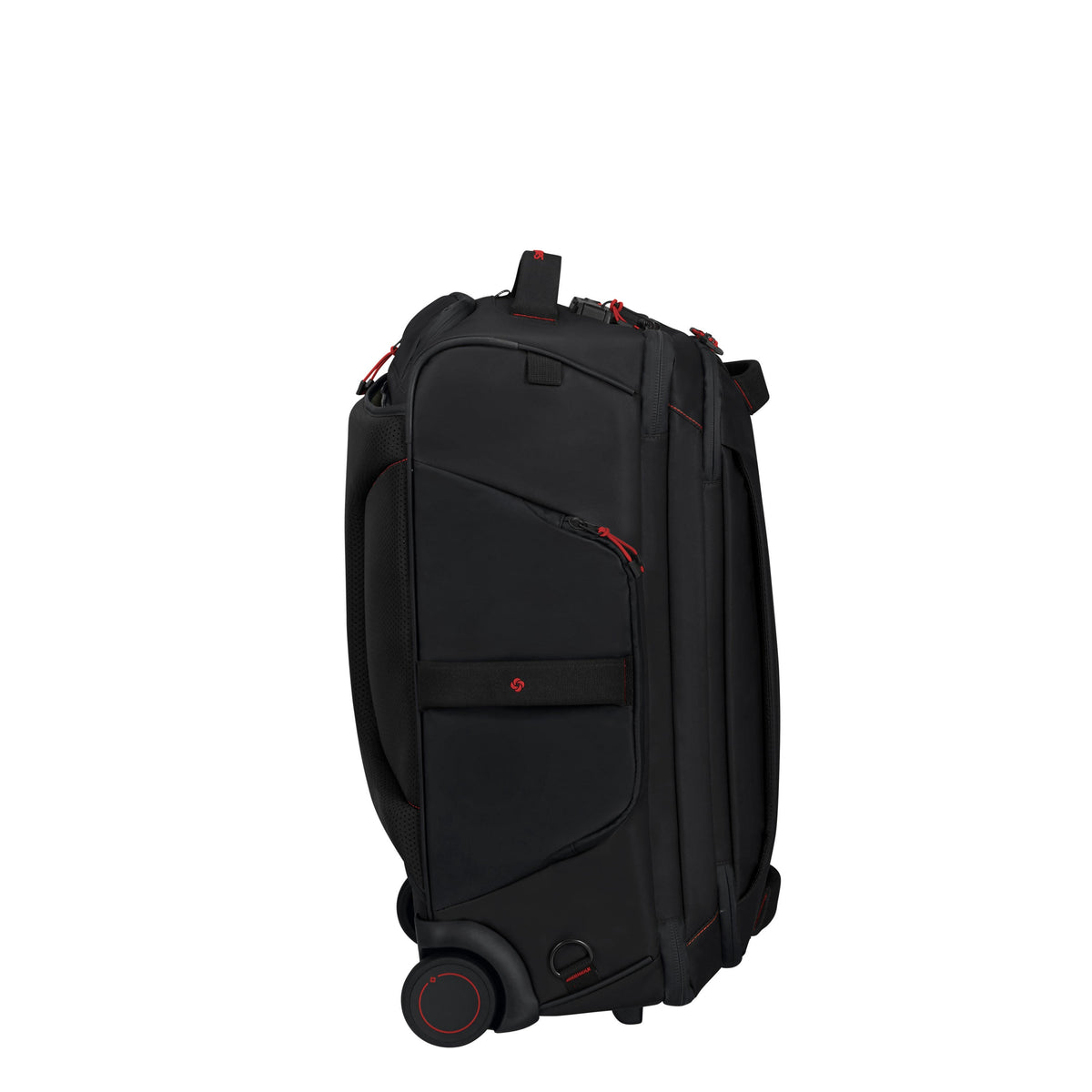 Samsonite EcoDiver Wheeled Duffle Backpack (55/20) in the color Black.