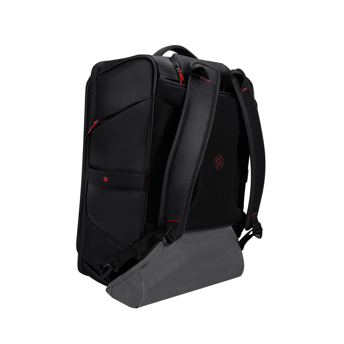 Samsonite EcoDiver Wheeled Duffle Backpack (55/20) in the color Black.