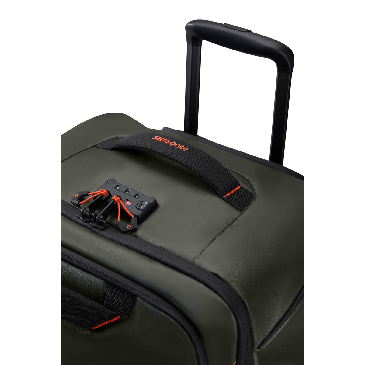 Samsonite EcoDiver Wheeled Duffle (79/29) in the color Climbing Ivy.