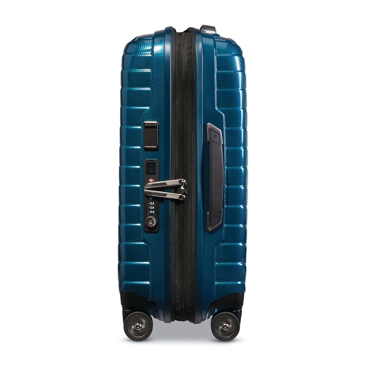 Samsonite Proxis Spinner Carry-On™ in the color Petrol Blue.