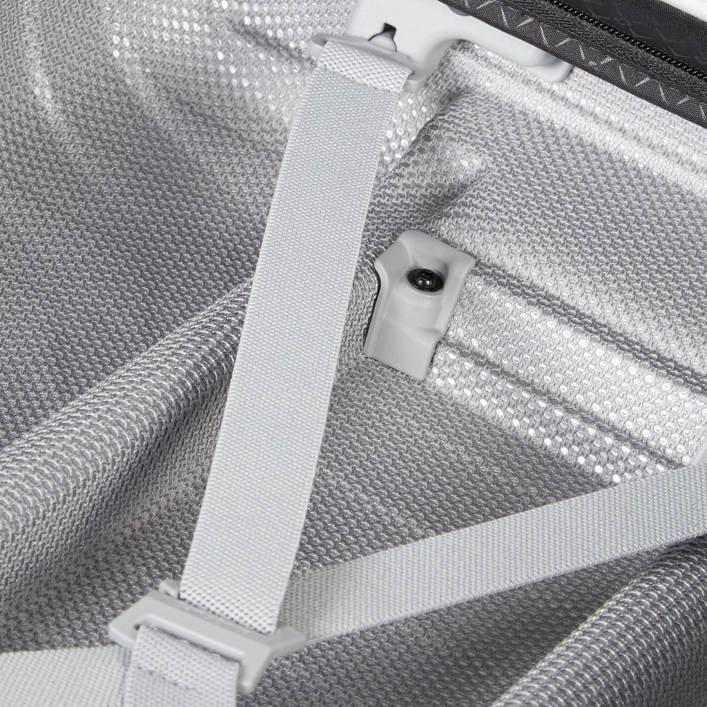 Samsonite Proxis Spinner Carry-On™ in the color Silver.
