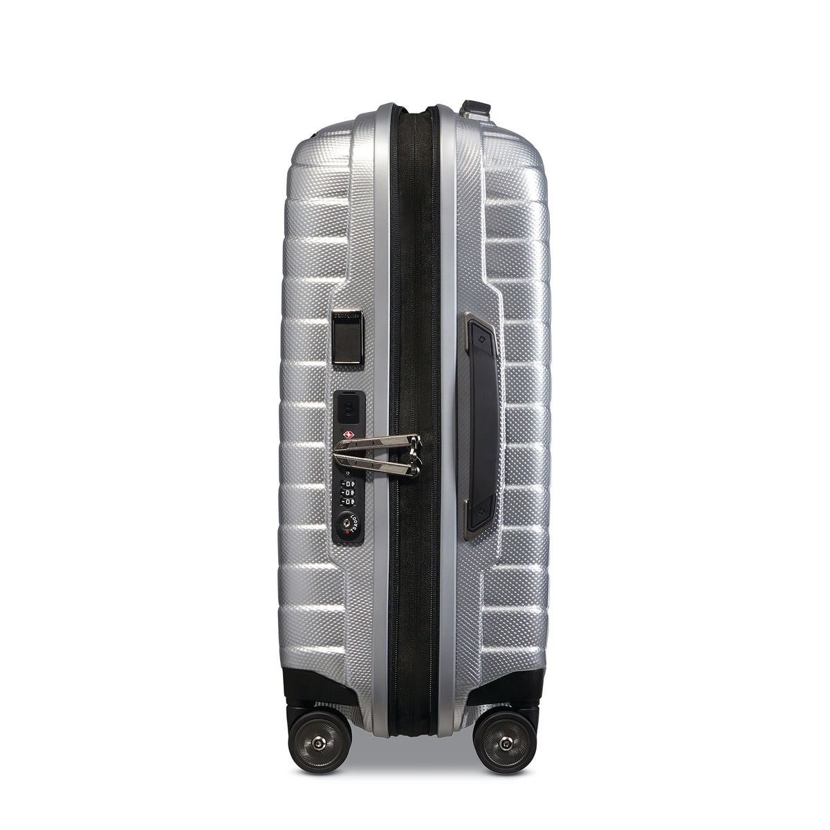 Samsonite Proxis Spinner Carry-On™ in the color Silver.