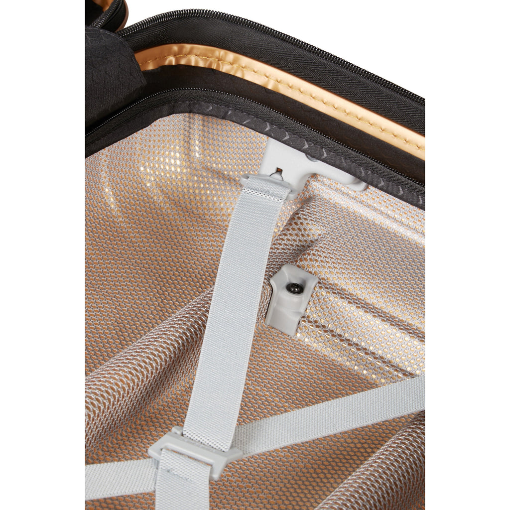Samsonite Proxis Spinner Carry-On™ in the color Honey Gold.